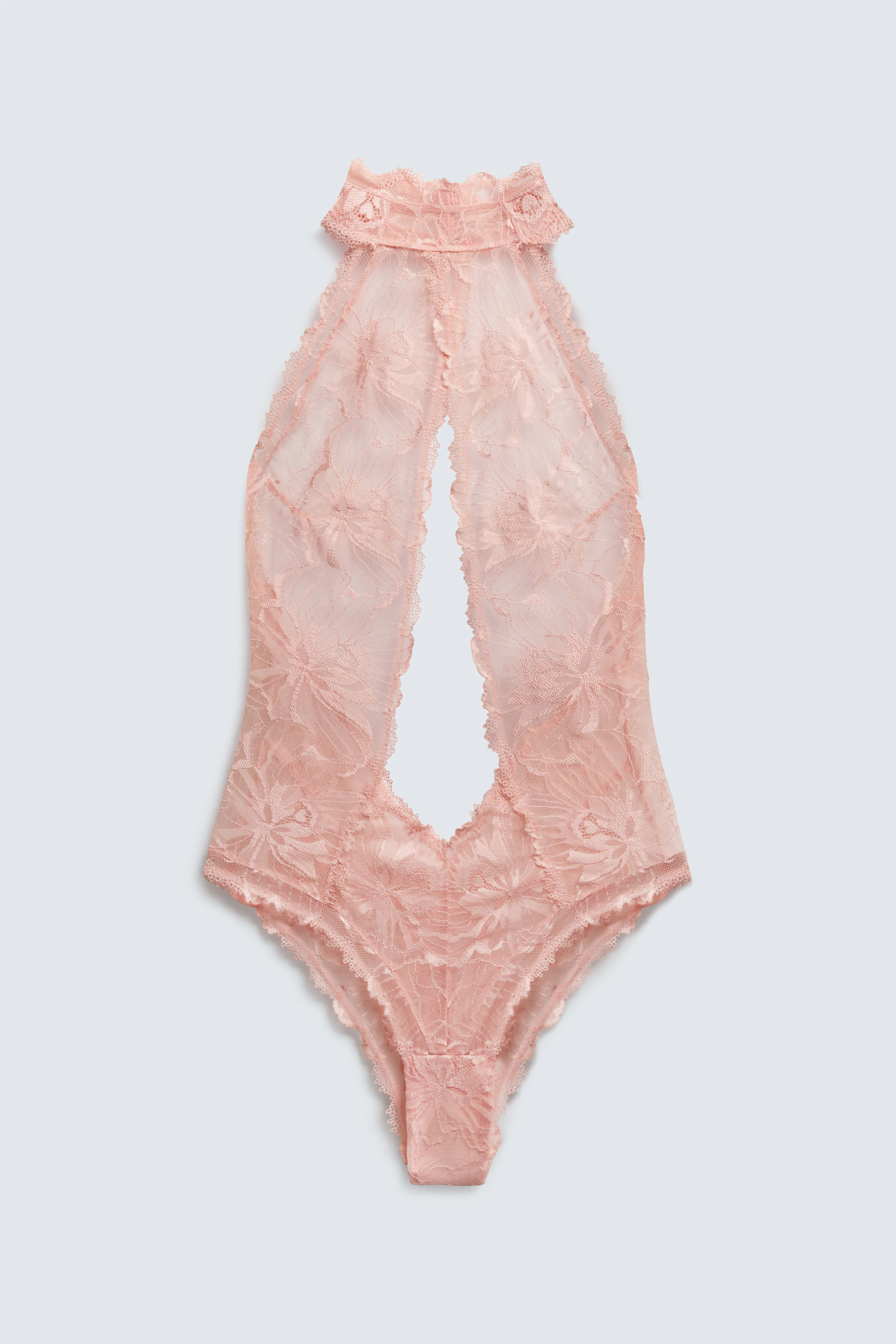 The Fantasy Lace Halter Bodysuit - Image 11